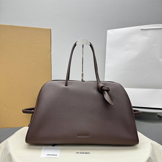 jacquemus large le turismo leather handbag